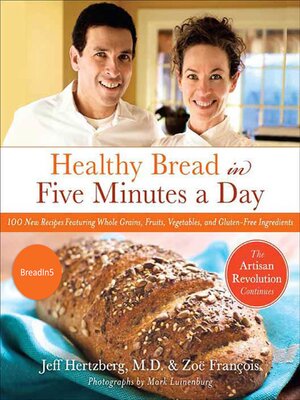 cover image of Healthy Bread in Five Minutes a Day